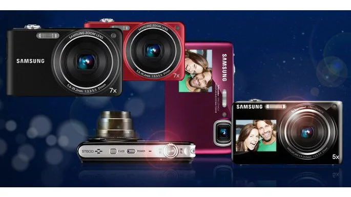 Samsung has announced two new Dual View digital camera models and a budget-friendly, HD-capable, feature-rich model too