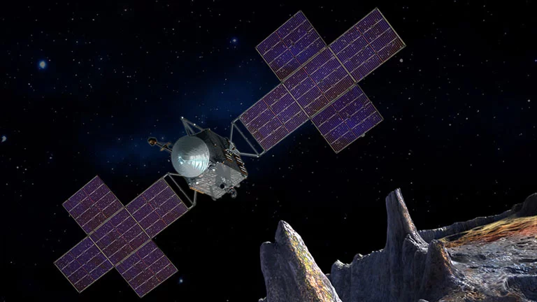 Artist's concept of the Psyche spacecraft