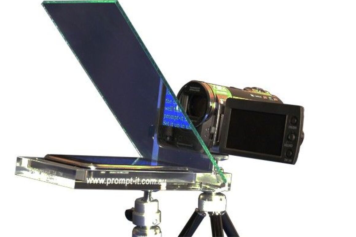 Promptit turns your iPhone into a teleprompter