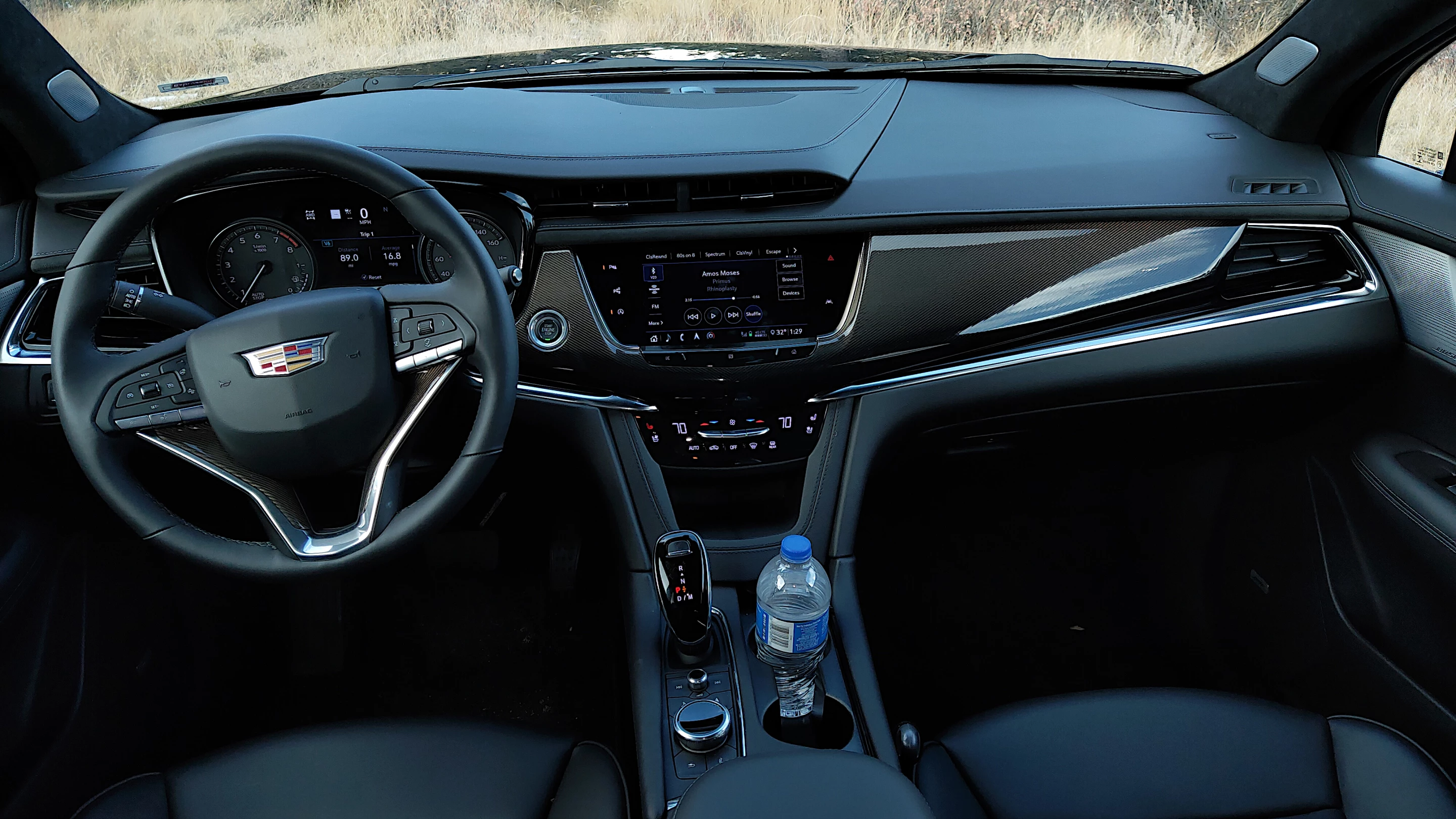 Cadillac manages to blend wood, plastic, metal, and carbon fiber with leather and electronics in a way no other luxury make can