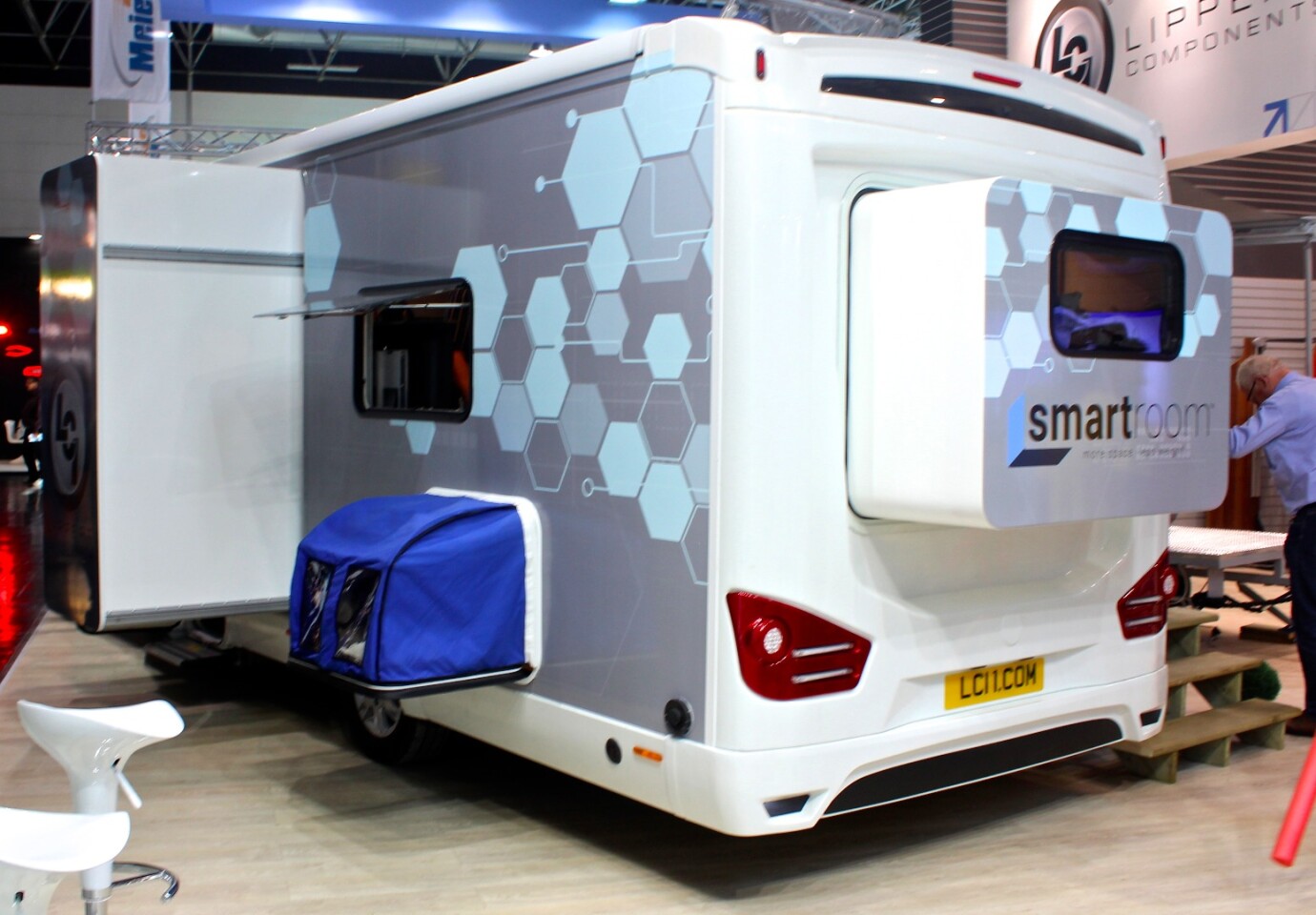 Concept Motorhome Blows Up In Size With 4 Slide Outs And A Mini Fold Out Tent