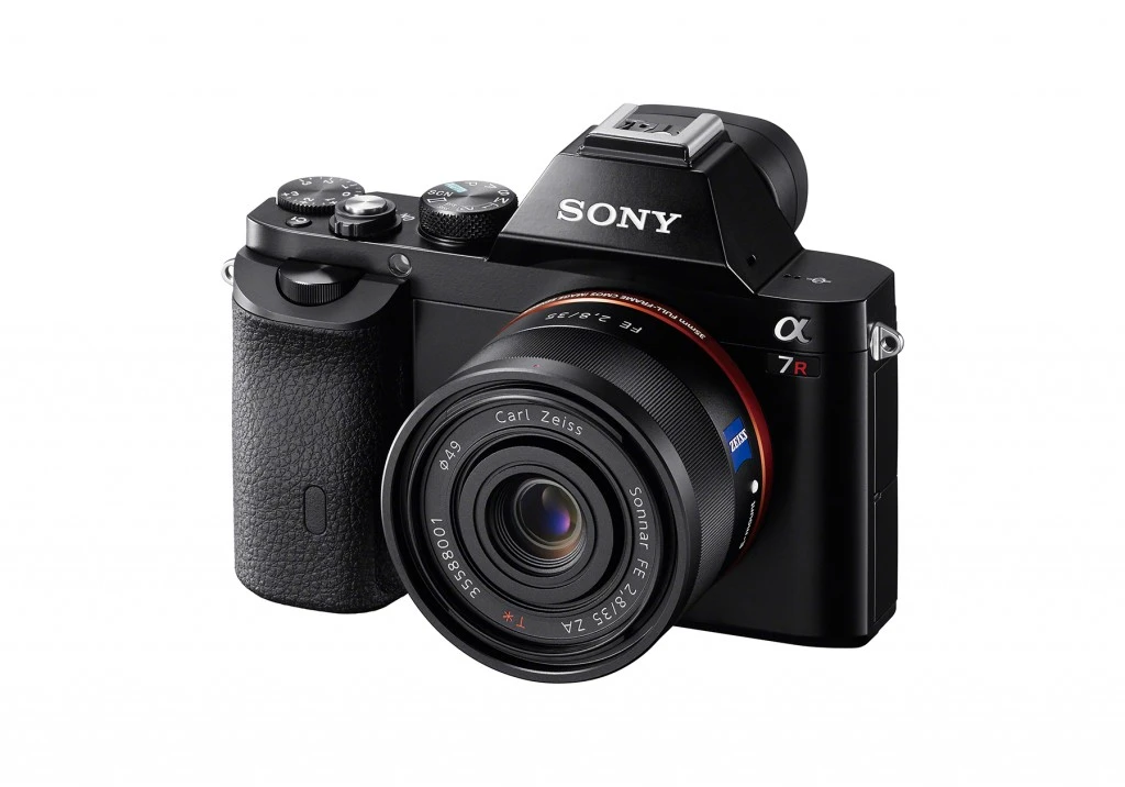 The 36.4 megapixel α7R is claimed as the world's smallest and lightest interchangeable lens camera