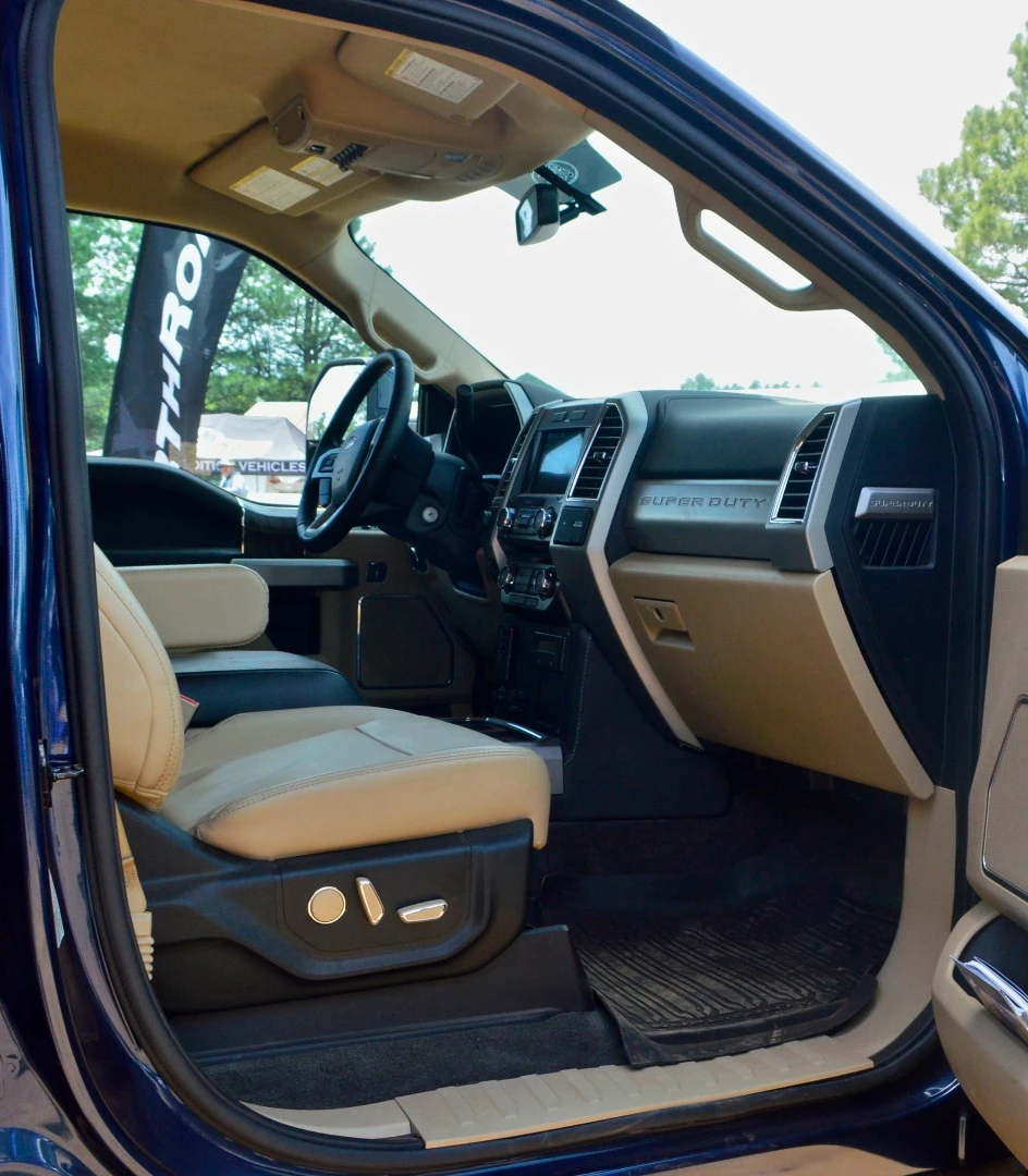 EarthRoamer offers the Super Duty Lariat trim standard