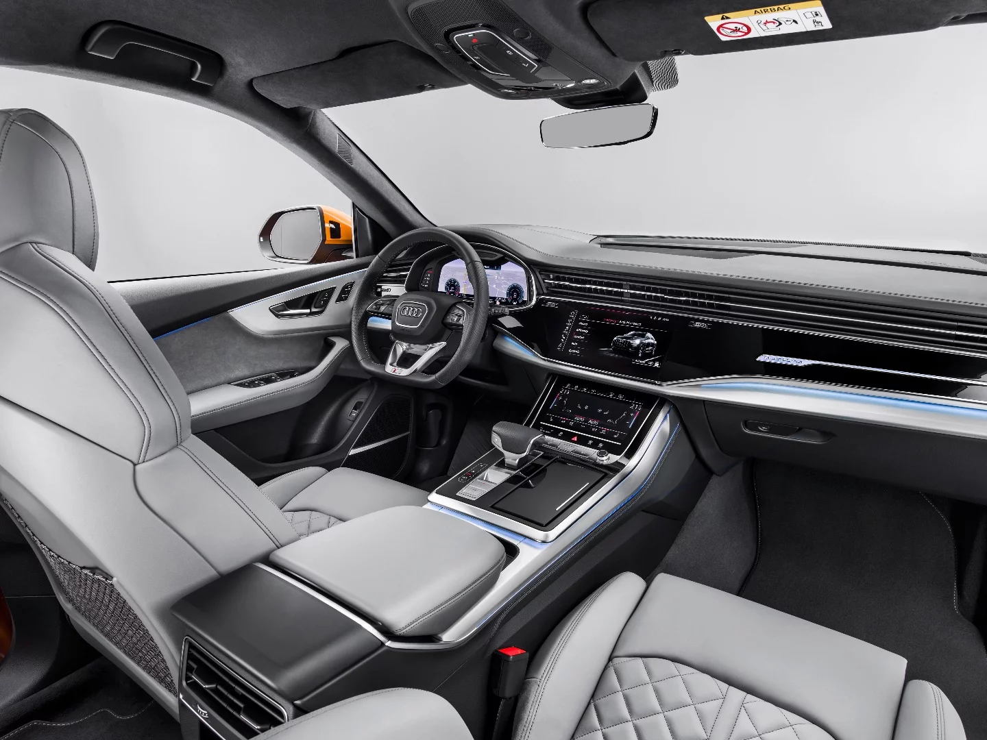 Our chief concern inside the Audi Q8 is dual-screen infotainment setup, in which the lower screen looks highly glare-prone with its cant and position