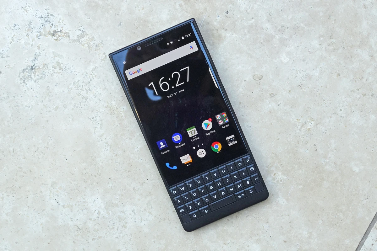 The Key2 follows last year's Key One from BlackBerry Mobile