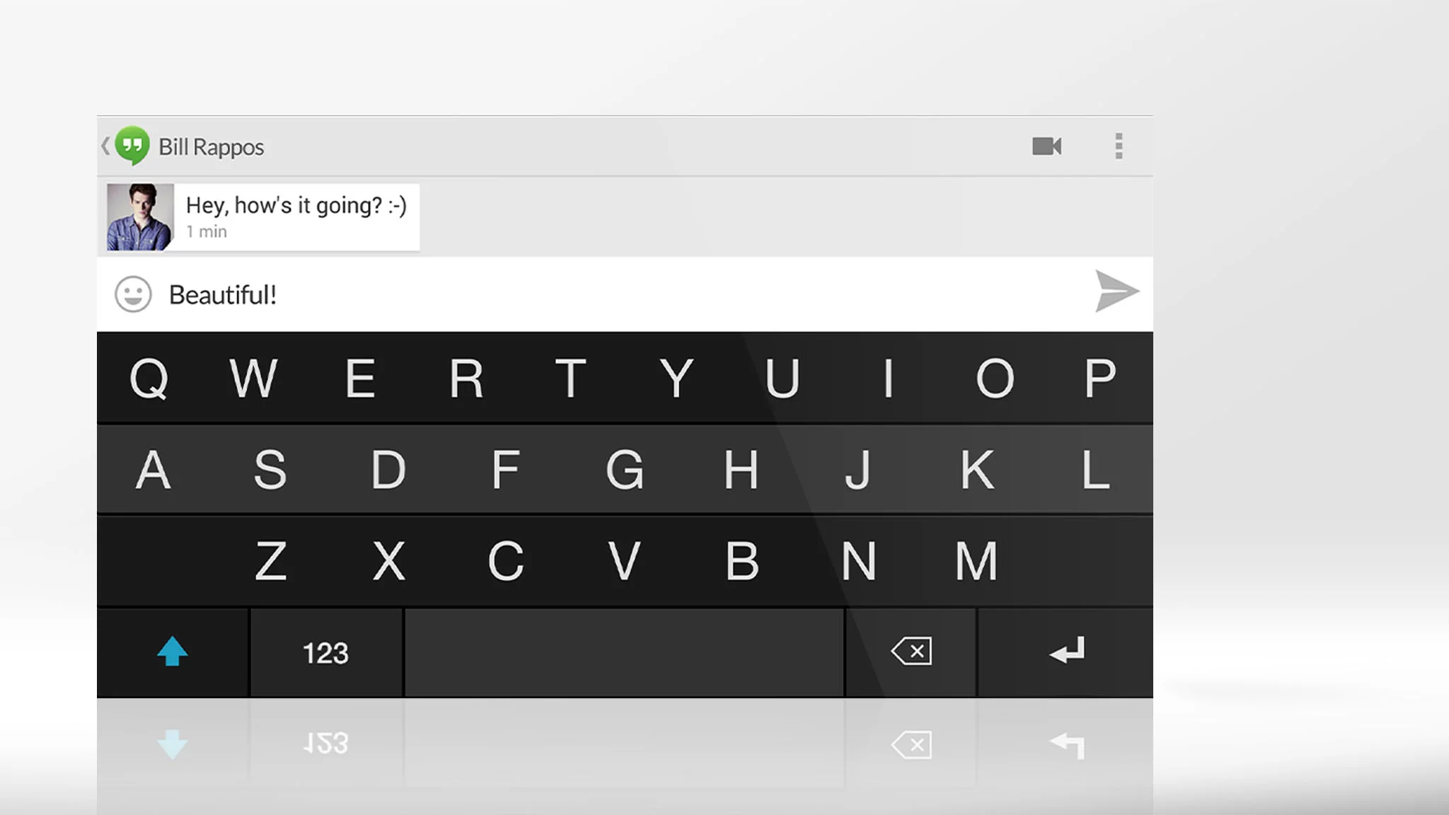 Fleksy is an alternative keyboard designed for typing without looking