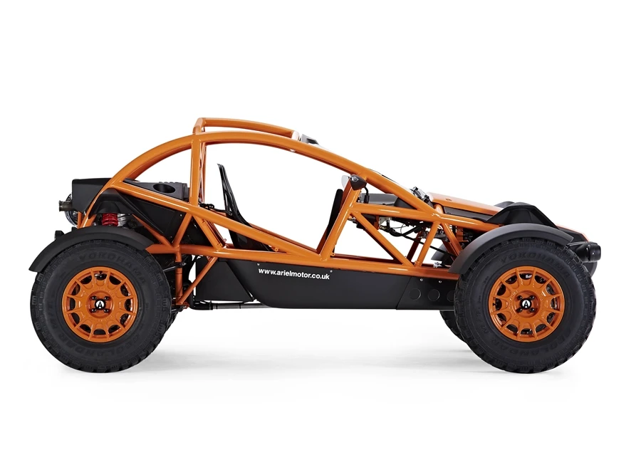 A side view of the Ariel Nomad