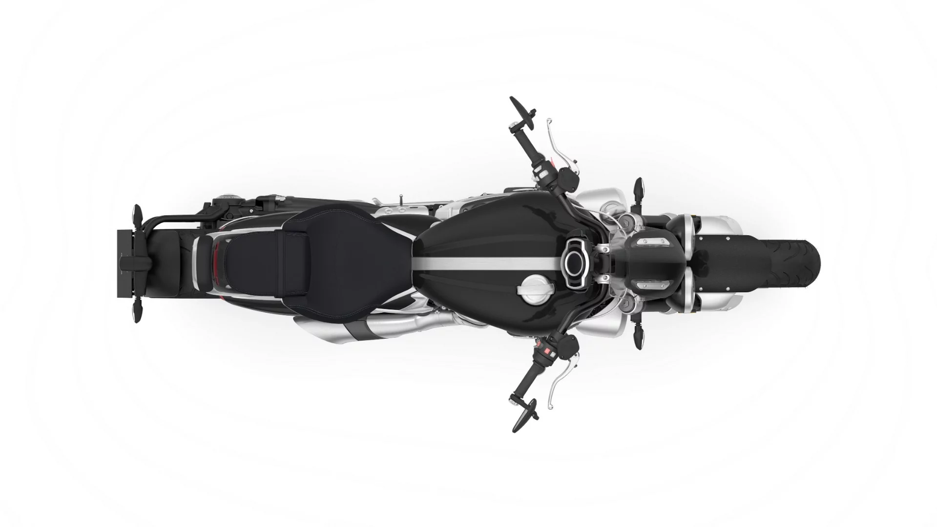 The 2020 Triumph Rocket 3 GT in Phantom Black