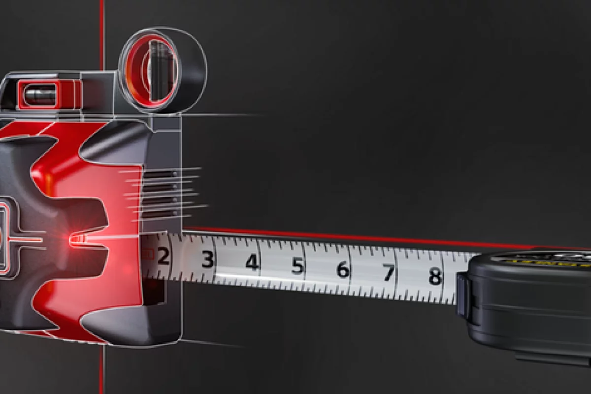 The Sure Hang allows users to attach a tape measure