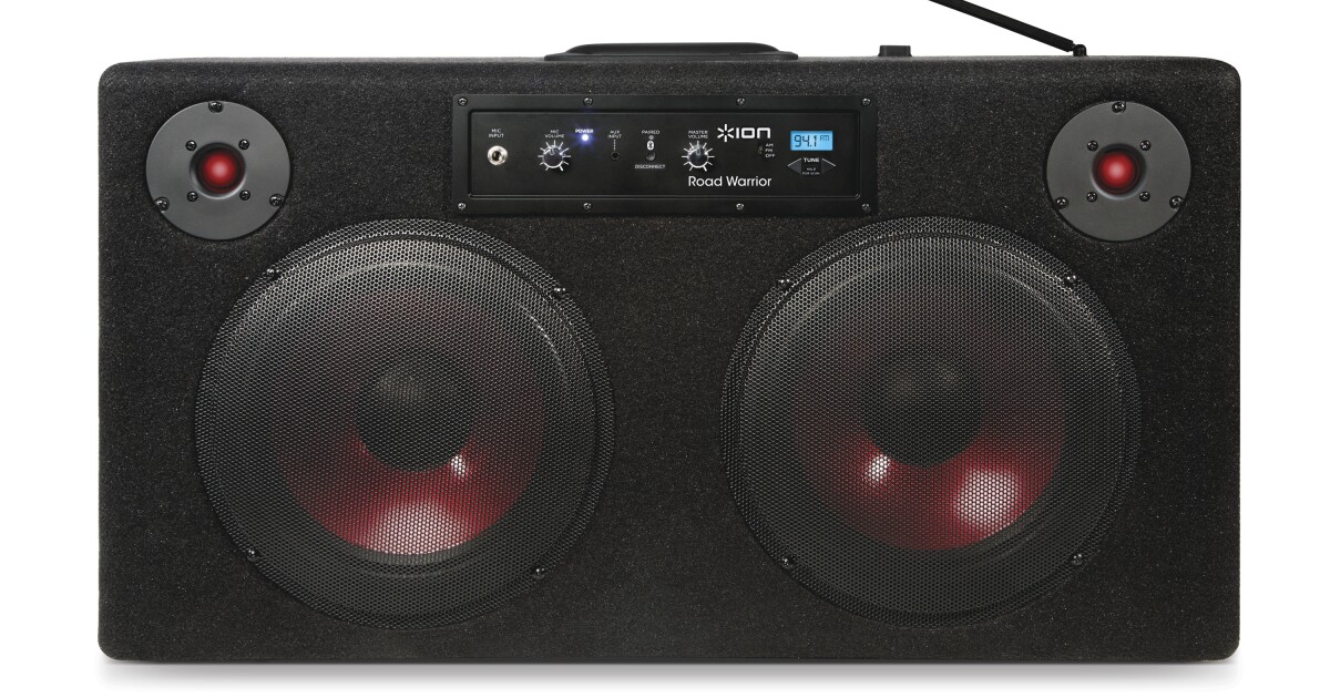 ION launches the 200 W Road Warrior Bluetooth speaker