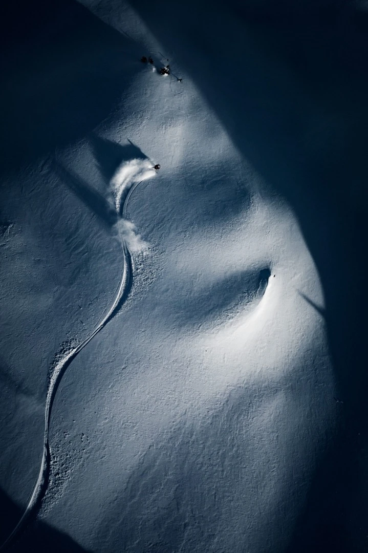 Second Place in the Sport category. Ski shadows in Austria