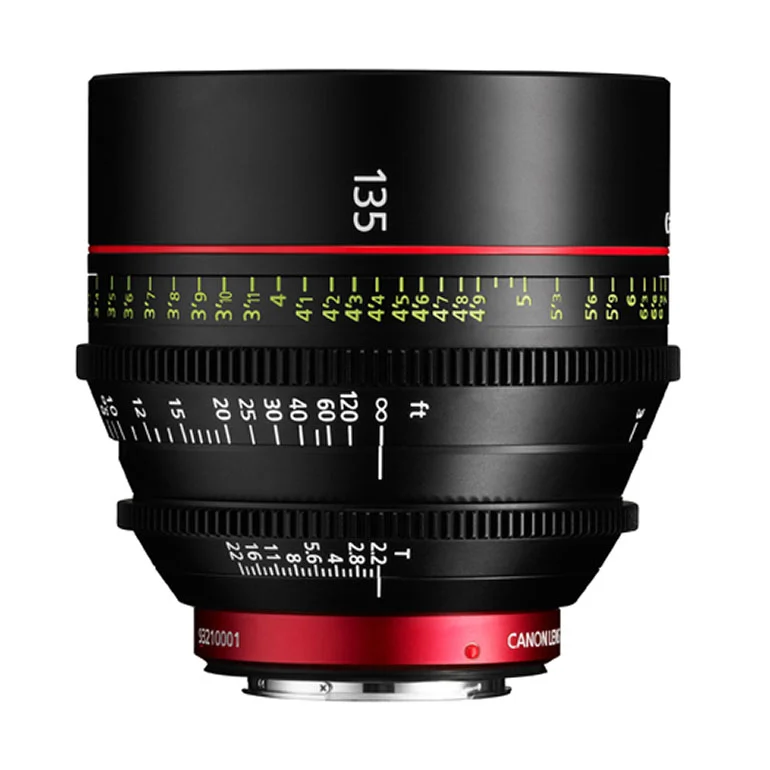 Canon CN-E 135mm T2.2 L mm cinema lens