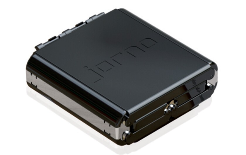The Jorno folds up to a compact pocket-friendly size