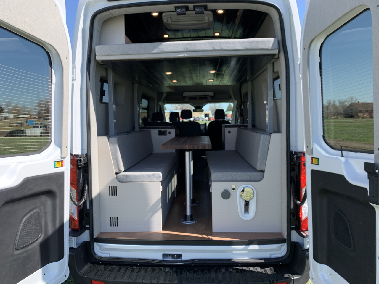 Avc Ford Transit Camper Vans Pack An Entire Gear Closet Or Full Crew