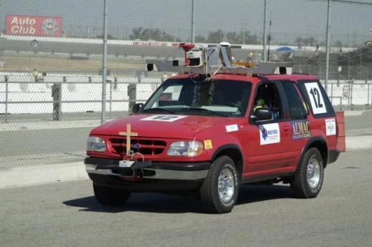 The Indiana Robot Racing Team is based its entry on a 1996 Ford Explorer. The team DNFed this time around.