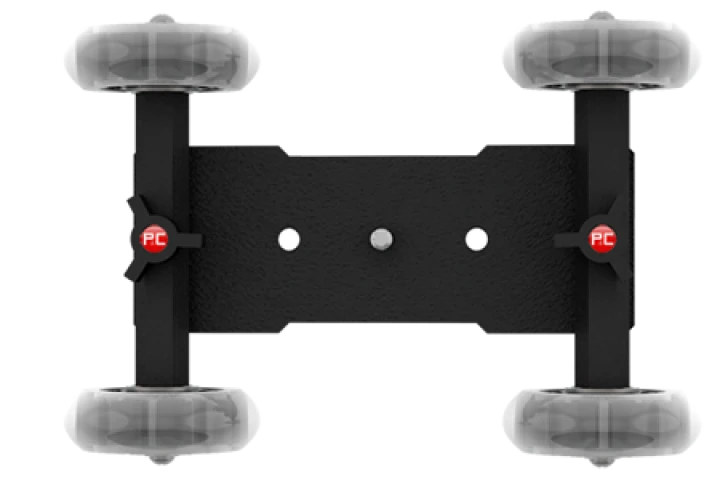 The Pico Flex Dolly allows low-budget film-makers to execute smooth tracking shots