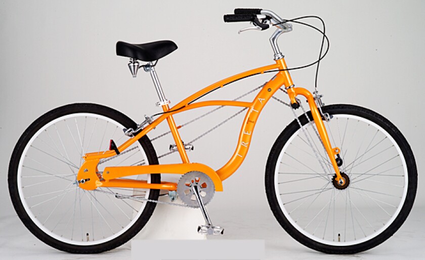 Tretta's AWD beach cruiser bike