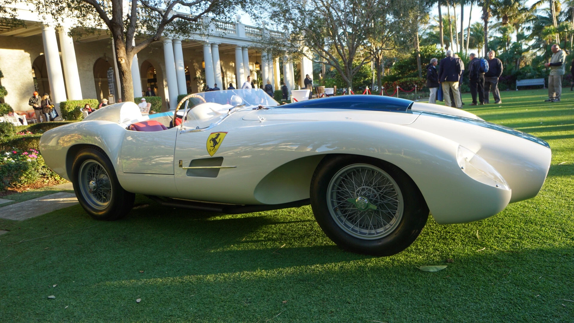 1954 Ferrari 250 Monza PF Spyder: Another Ferrari with genuine race history, this car finished 2nd in the GP di Napoli in 1954