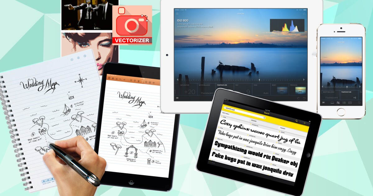 Design on the go Four of the best iOS apps for graphic designers