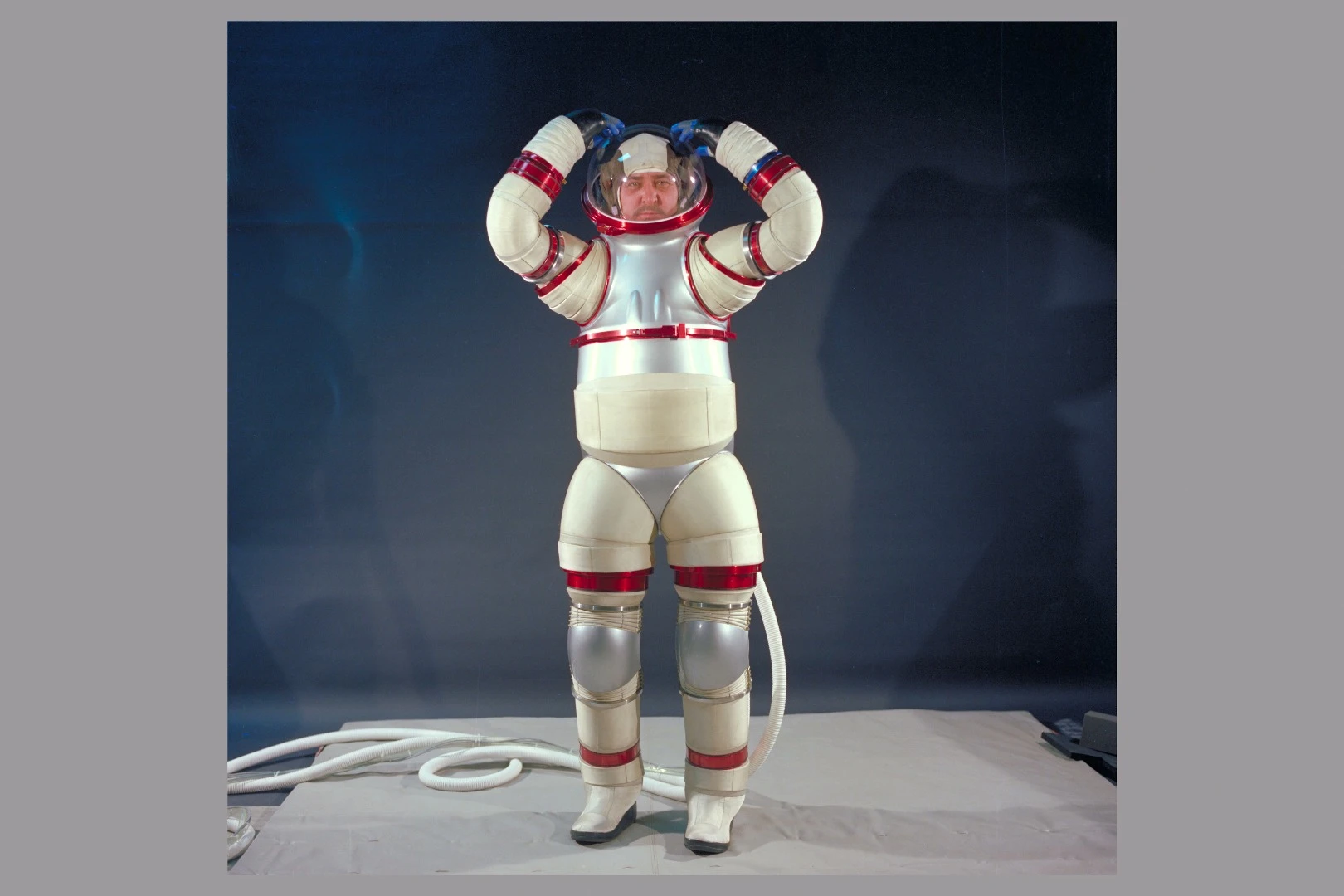 Hard suits allow for greater mobility