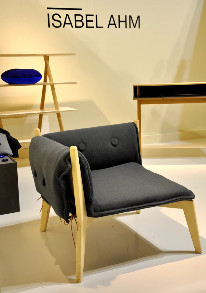 Isabel Ahm created a sofa specifically created for women (photo: Edoardo Campanale/Gizmag)