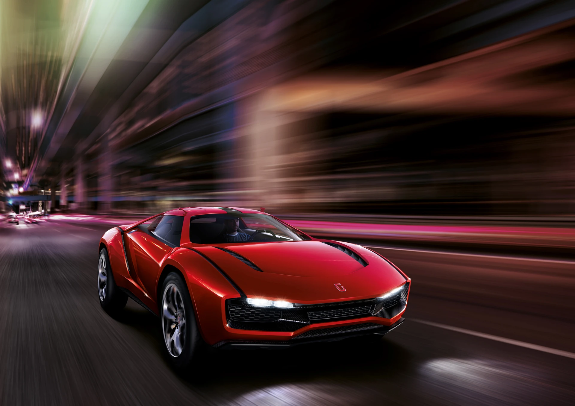 The Giugiaro Parkour coupé