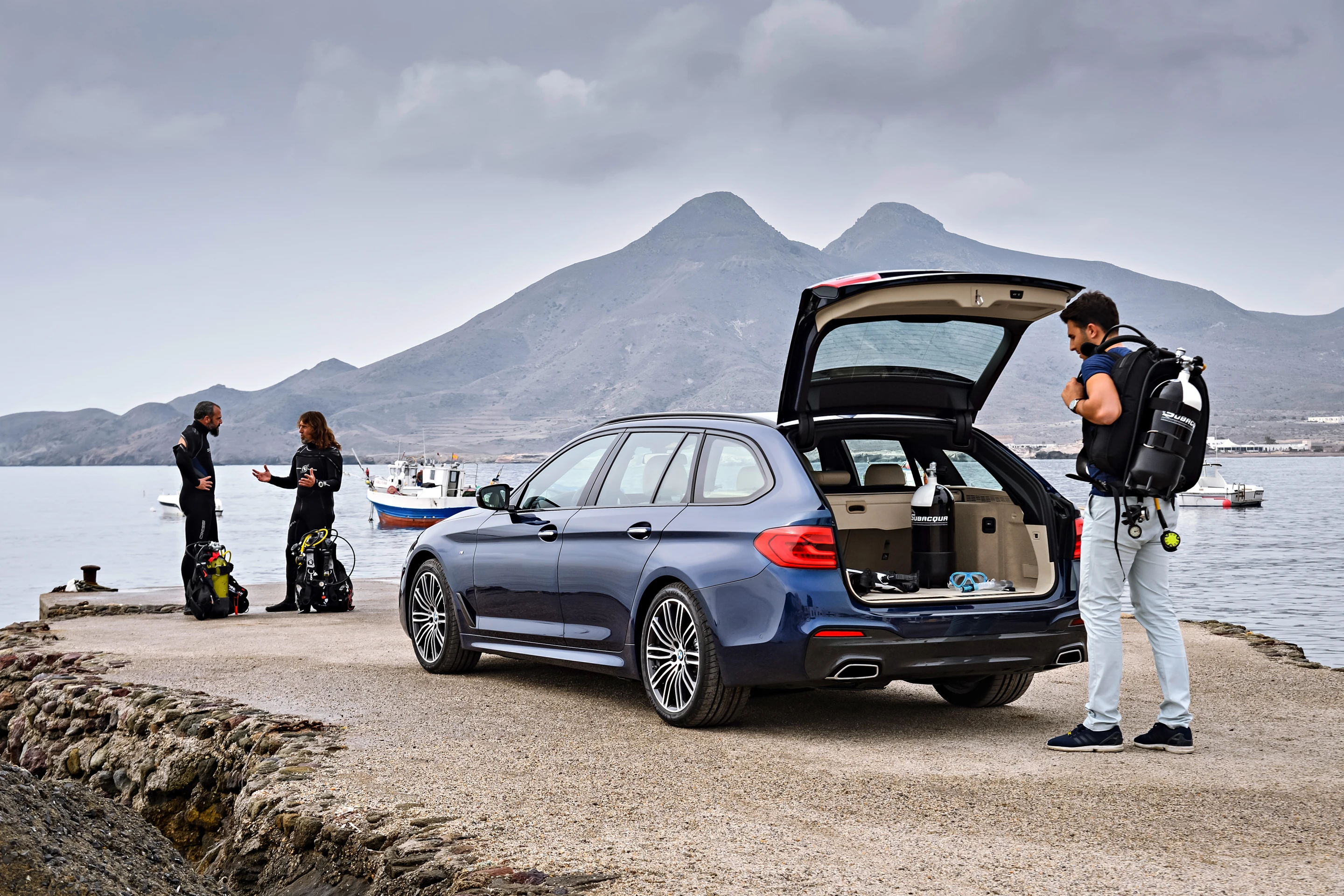 The 5 Series Touring is the perfect antidote to the fleet of SUVs on the roads