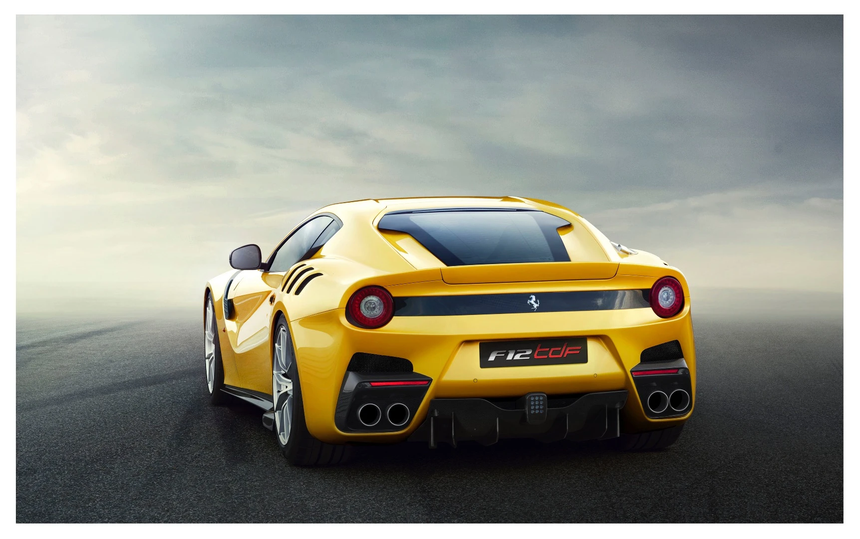 The overhauled rear diffuser has three active flaps