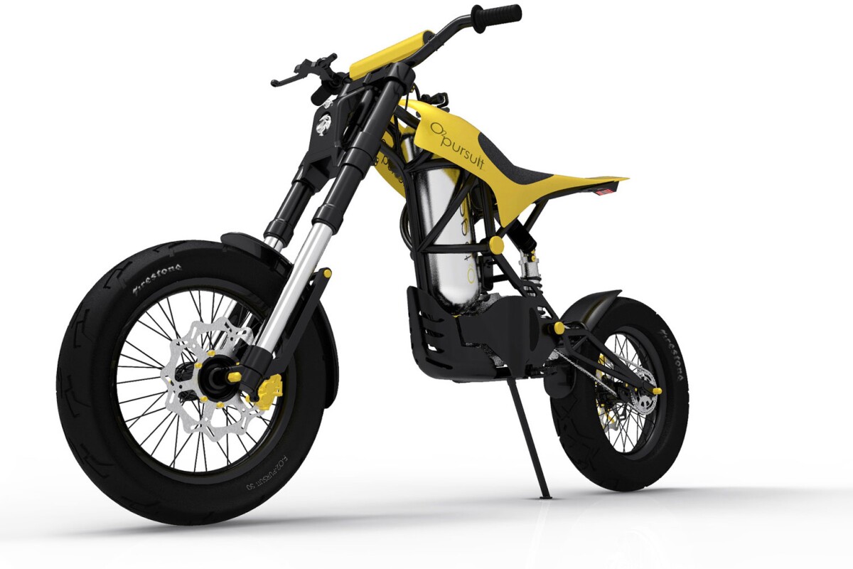 02 Pursuit motorcycle runs on compressed air