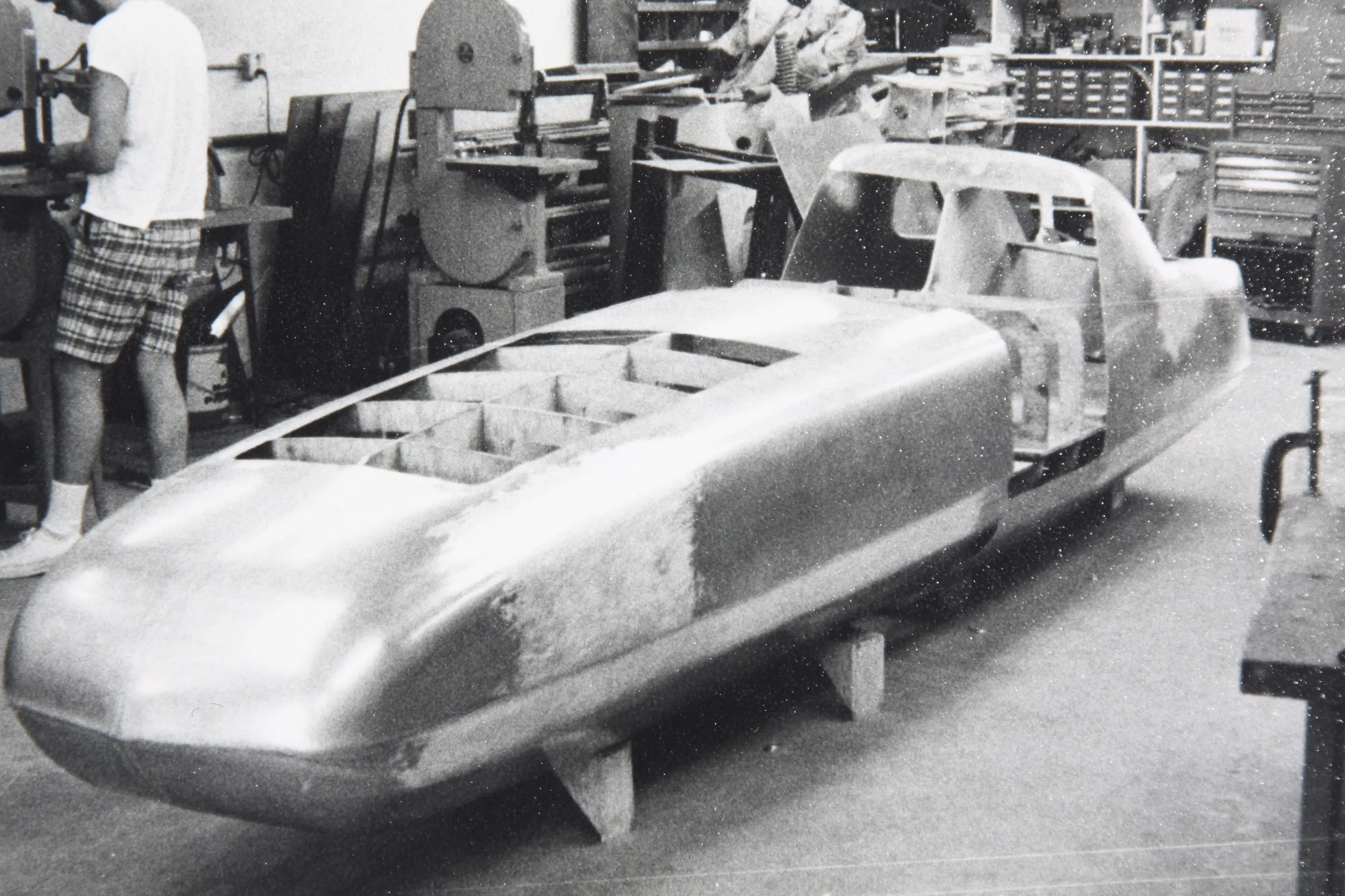 The Gyro-X under construction