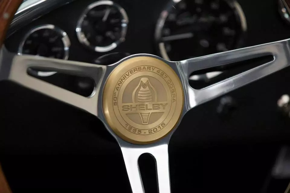 Special badges on the exterior and interior signify the model