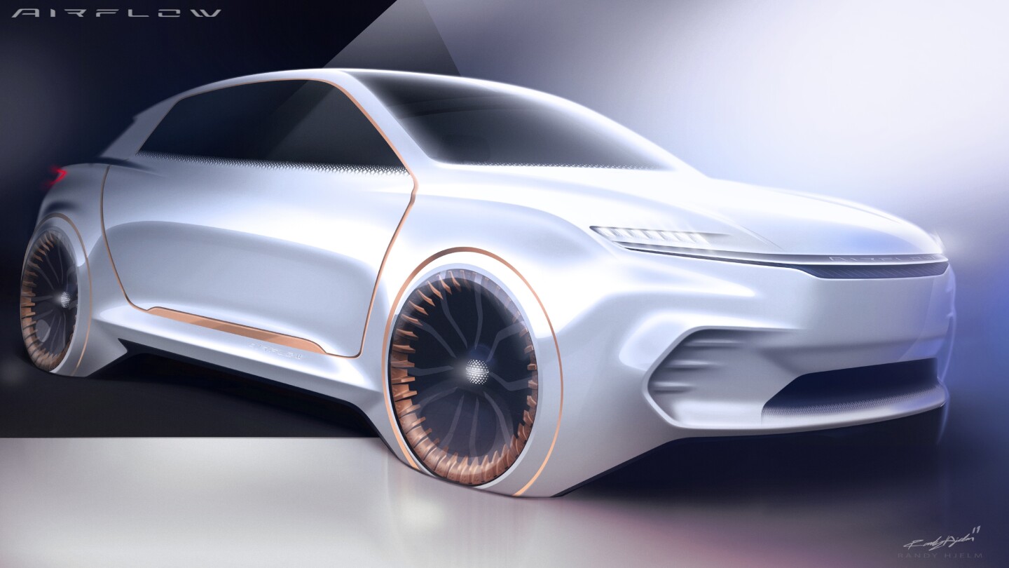 The special feature of these wheels is that they don't look like they'd work at all