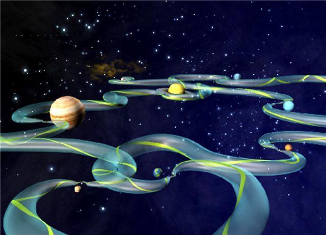 The Interplanetary Superhighway (Image: NASA)