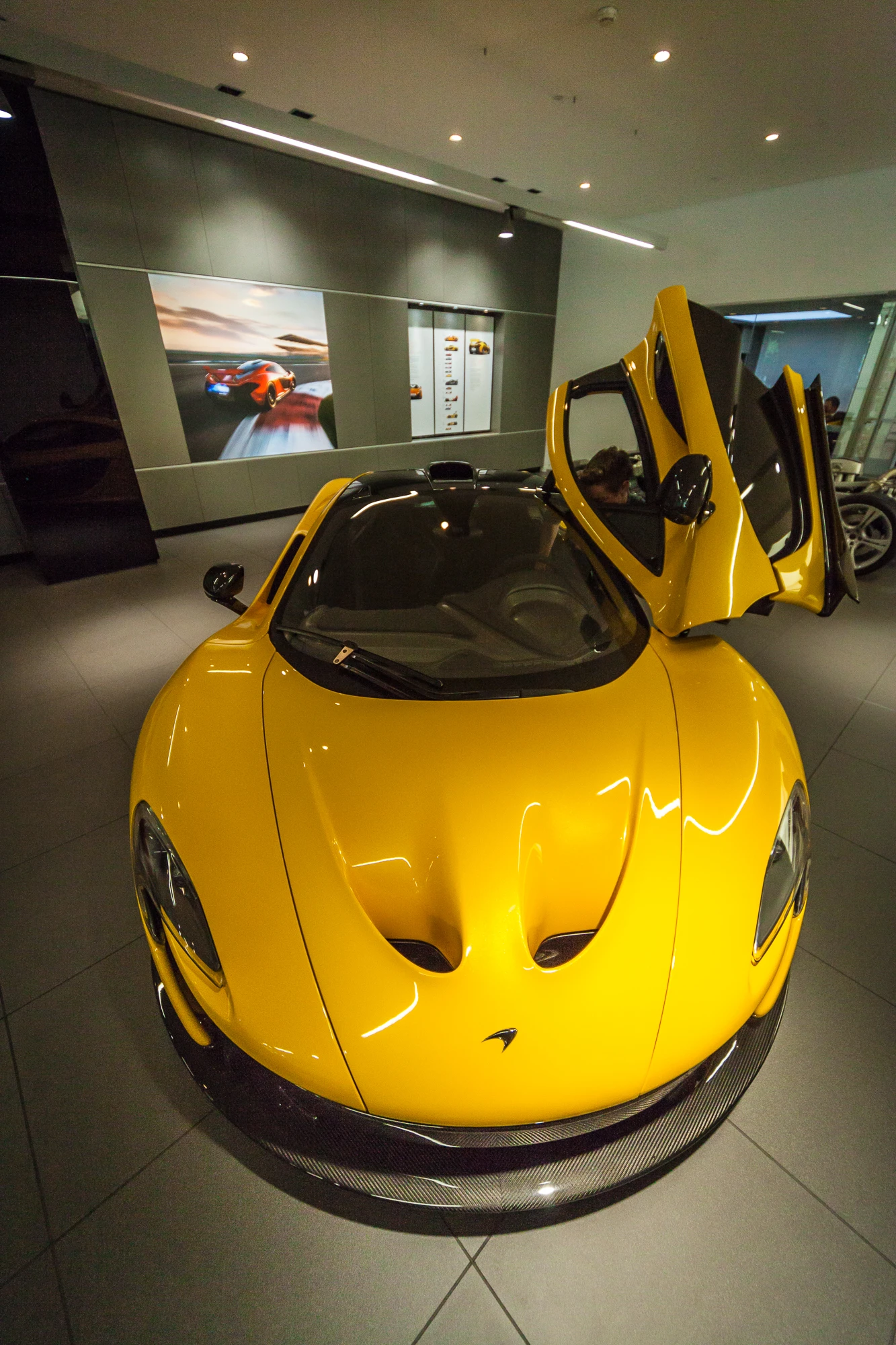 The P1 is powered by a hybrid-V8 system (Photo: Loz Blain/Gizmag.com)