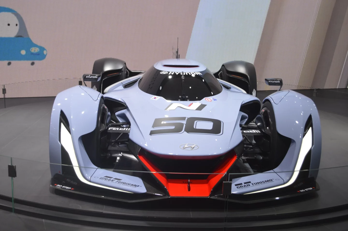 The N 2025 Vision Gran Turismo is described as looking like a floating jet fighter