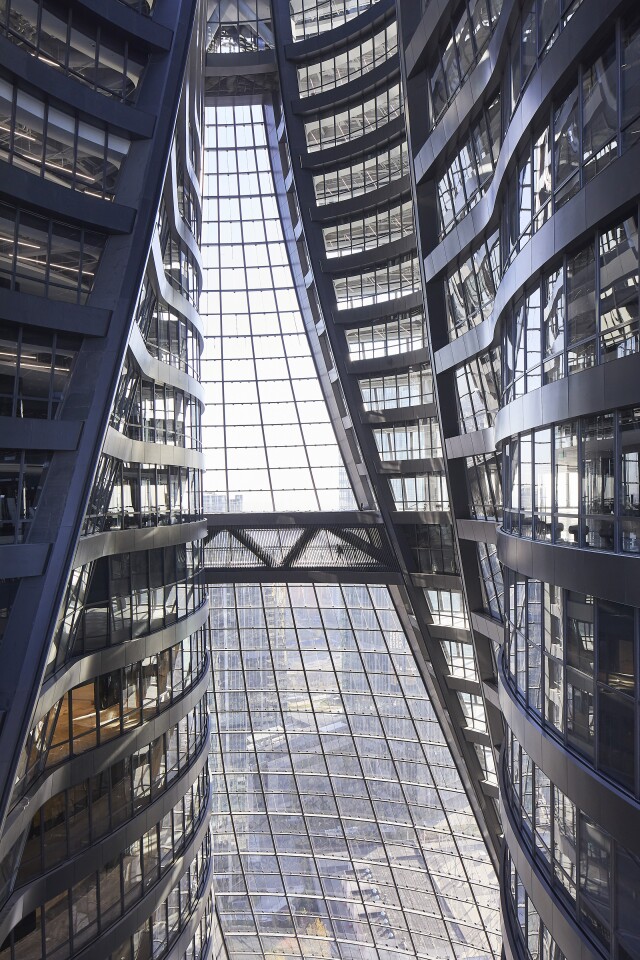 Leeza Soho's glazing ensures ample natural light inside