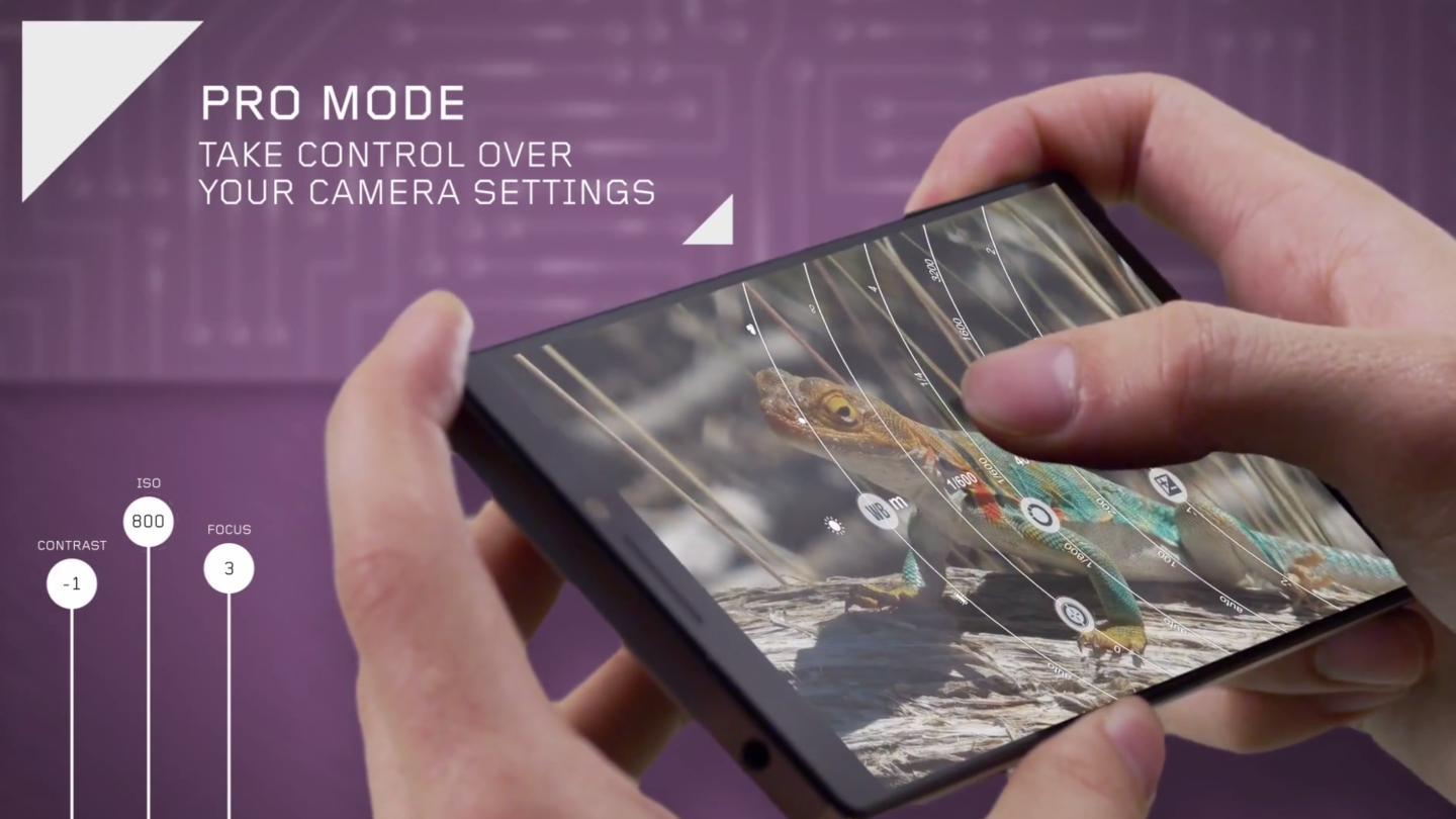 The handset's 16 MP camera is backed up by a range of photography features