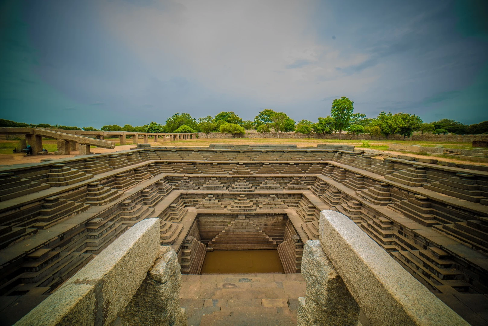 Shortlisted - Hampi, Karnataka, India. "Hampi is one of world's UNESCO heritage sites and an architectural wonder of the world .The majestic Queens Bath is historical and ancient."
