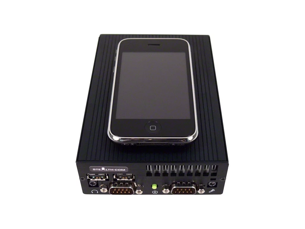 Just a little bigger than an iPhone