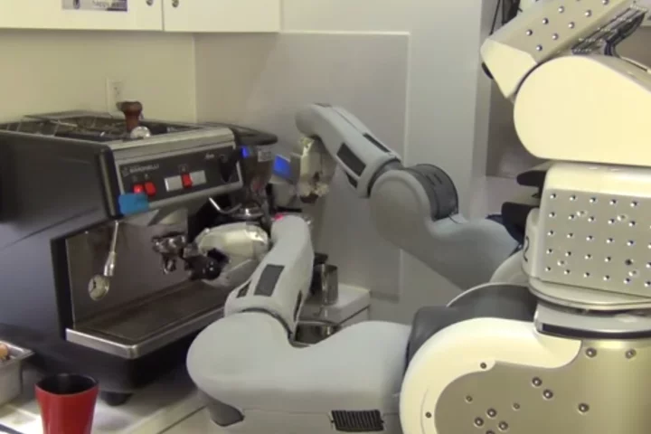The Cornell robot barista can learn how to use coffee machines it's never used before