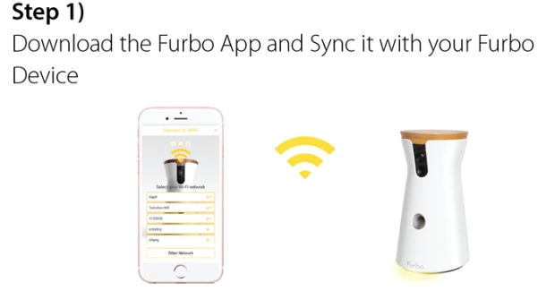 Owners can track their pets through a companion app