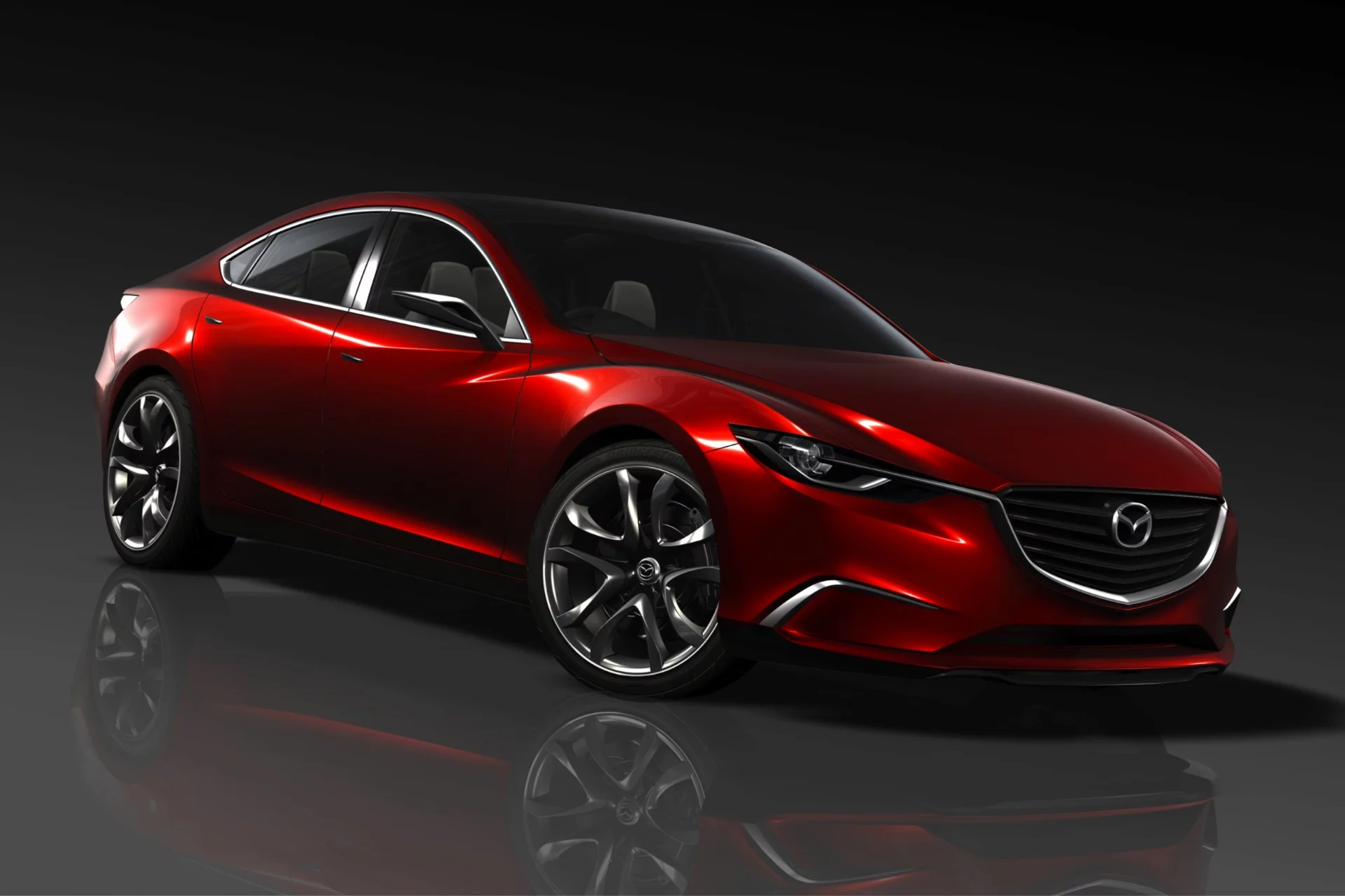 The Mazda TAKERI featuring SKYACTIV technologies