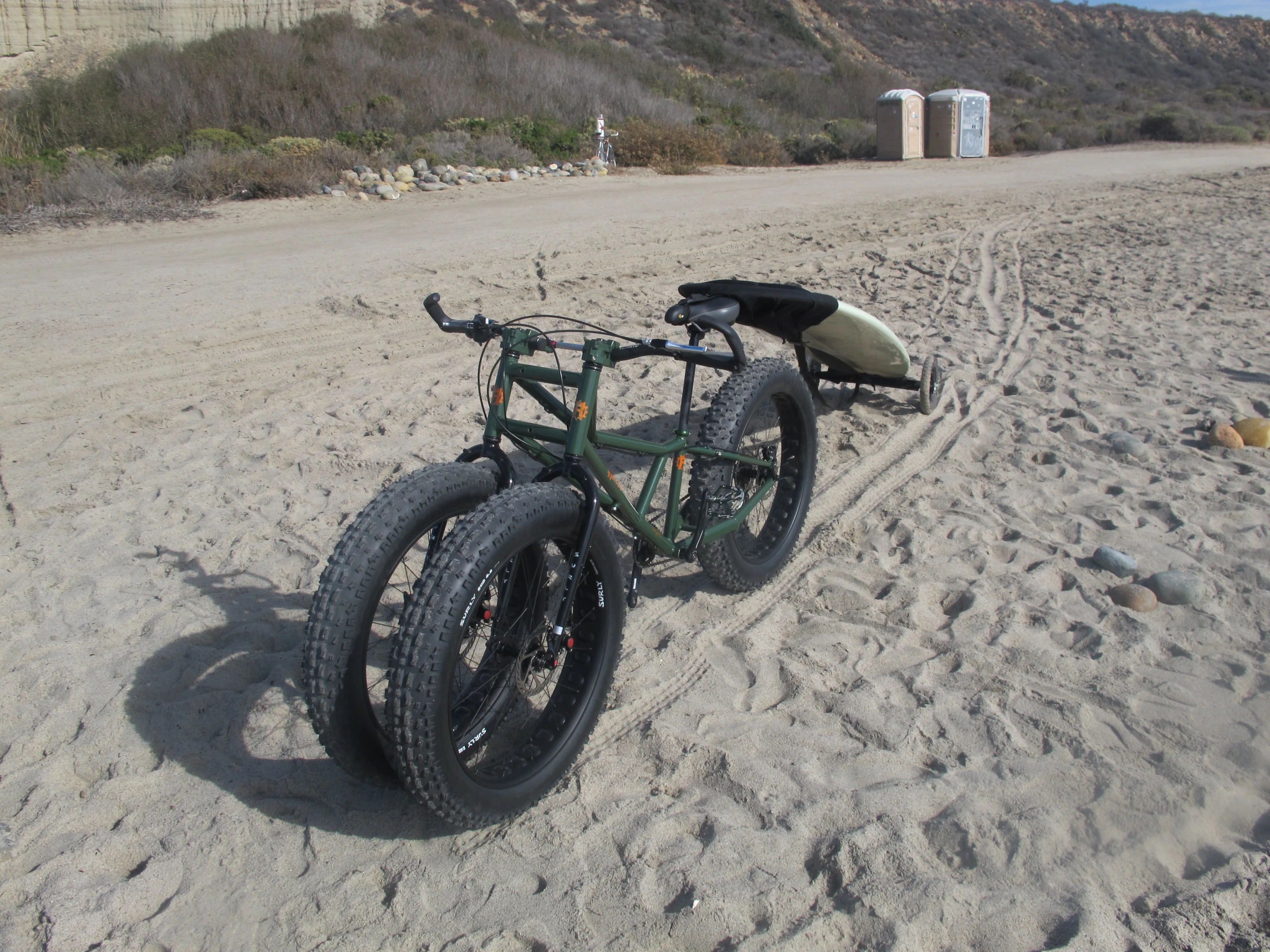 The design of the Rungu was inspired by trying to transport surfboards across the sand