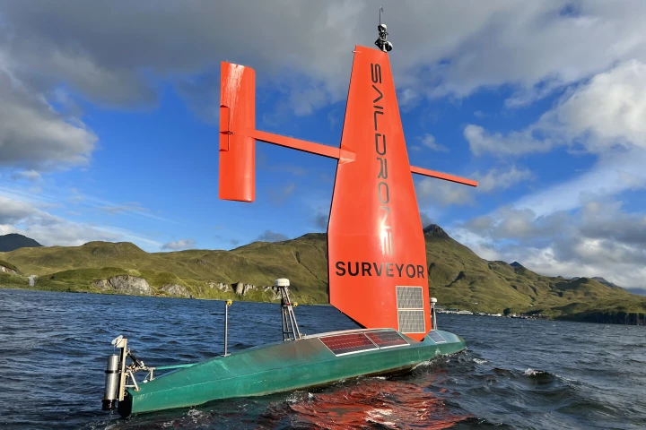The Saildrone SD 1200 uncrewed surface vessel has successfully surveyed more than 45,000 square kilometers of previously unmapped ocean floor around the Aleutian Islands in Alaska and a region off the Californian coast