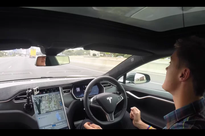 Autopilot is perfectly competent in most conditions, although drivers still need to be alert behind the wheel