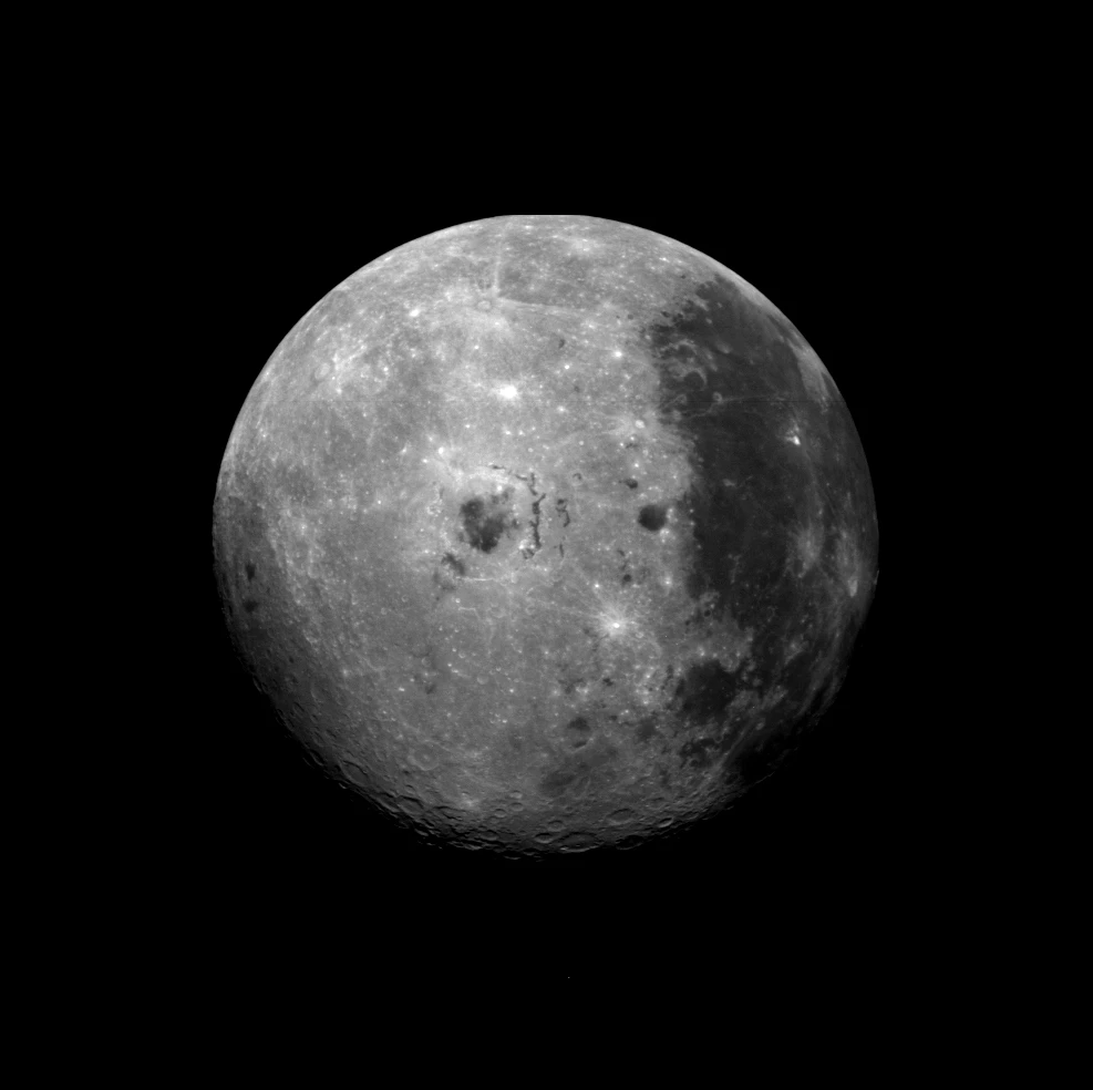 The far side of the Moon