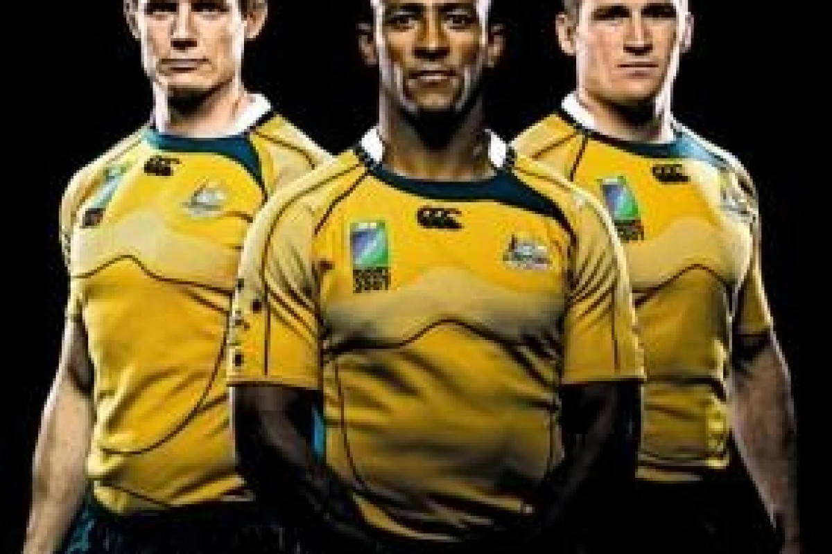 Australian rugby players in Canterbury's new ionically charged IonX sports clothing
