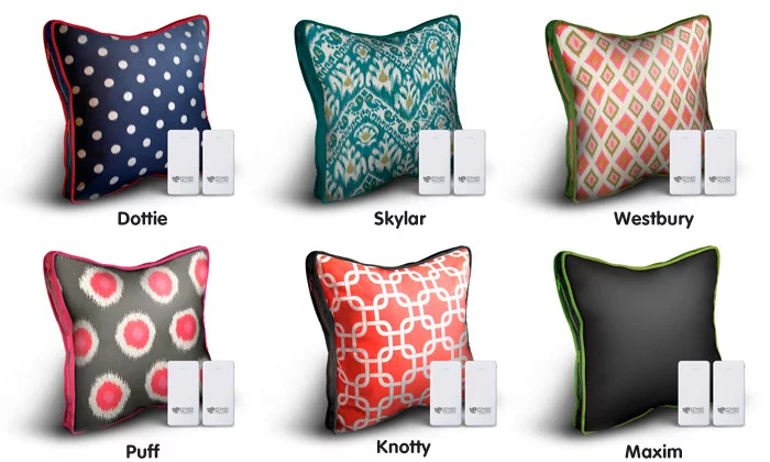 The Power Pillow comes in a range of different designs, though the battery packs within are all identical
