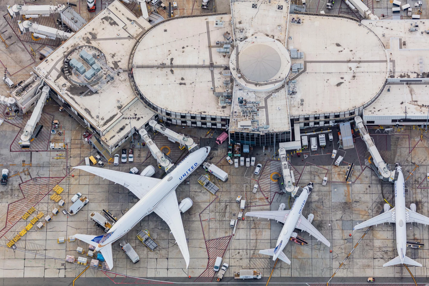 United Terminal 7 Los Angeles International Airport LAX