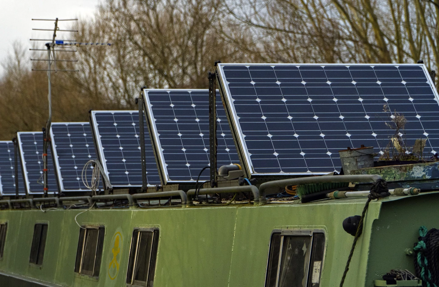 Solar panels in developing countries or just in places where the cost of bringing in powerlines is too expensive